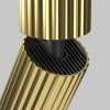 Lampa sufitowa plafon tuba regulowana nowoczesna aluminium mosiądz Calipso MAYTONI C108CL-01-GU10-BS