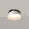 Okrągła Oprawa Wpuszczana Do Łazienki Downlight Okno Maytoni DL055-12W3-4-6K-W
