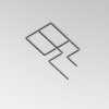 Natynkowy/zwieszany szynoprzewód do systemu 3-fazowego aluminium czarny Busbar trunkings Trinity  MAYTONI TRX005-311B