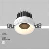 Biała Oprawka Wpuszczana Downlight Round Maytoni DL058-12W3K-TRS-W