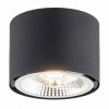Nowoczesny minimalistyczny stylowy plafon czarny alternatywa dla lamp tuba CLEVLAND 4691 Argon