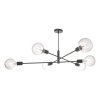 Minimalistyczna Czarna Lampa Wisząca Nowoczesna ALANA ALA0622 DAR LIGHTING