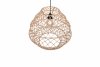 Lampa wisząca pleciona kolor naturalny owalna boho rystykalna industrialna minimalistyczna nad stół do salonu sypialni HIVE R31681036 Rl