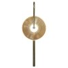 Dekoracyjny nowoczesny kinkiet w stylu art deco szklany bursztynowy klosz PLATO LED CCT LP-0301/1W AM Light Prestige