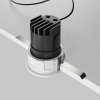 Biała Oprawka Wpuszczana Maytoni Downlight Wise DL057-7W3K-W