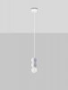 Lampa wisząca betonowo szklane kule IBAGUE LE44662 Luces Exlusivas
