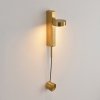 Nowoczesna Złota Lampa Ścienna LED Designerska Geometryczna FIKO ST-DF010-GD Step Into Design