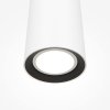 Lampa wisząca minimalistyczna aluminium biała nad stół do jadalni do salonu regulacja wysokości Pro Focus MAYTONI MOD161PL-01W1