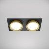 Oprawa Wpuszczana Downlight Hoop Maytoni DL086-02-GX53-SQ-BG