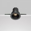 Czarna Oprawka Wpuszczana Maytoni Downlight Wise DL057-7W3K-B