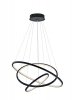 Lampa wisząca LED zmienna barwa światła pilot okrąg pierścień minimalistyczna nowoczesna Trio 352710342 LED 78W 3000 - 6000 K