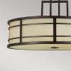 Lampa wisząca Fusion Feiss Grecki brąz w stylu Art Deco