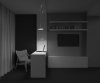 Lampa Wisząca LED 12W Plato Maytoni P076PL-L12W3K-BS