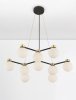 Designerska lampa wisząca nowoczesna art deco szklane klosze kule CAMINOS LE44543 Luces Exlusivas
