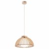 Lampa wisząca drewniana styl skandynawski szklany klosz TRE 8634 Argon 