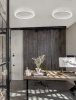 Plafon Sufitowy Biały Okrąg LED MILPA LE43289 LUCES EXCLUSIVAS