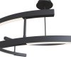 Nowoczesna CZARNA Lampa Wisząca Listwy LED MAYTONI LINE MOD054PL-L52B3K