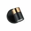 Czarny kinkiet reflektor regulowany Elice Italux WL-58892-1-BK-BRO