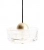 Nowoczesna Designerska Lampa Wisząca Złoty Element LIPARI P0542 MAXLIGHT