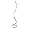 Designerska Lampa Podłogowa Nowoczesna LED Srebrna ARIA 95843 ENDON