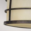 Nowoczesna lampa sufitowa plafon Fusion Feiss Grecki brąz w stylu Art Deco