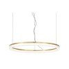 Nowoczesna Lampa Wisząca Mosiądz LED Okrąg CROWN SP D80 314921 IDEAL LUX