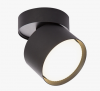 Lampa sufitowa natynkowa tuba regulowana spot sufitowy aluminium czarny KENDAL LP-6331/1SM BK movable Light Prestige