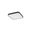 Czarny kwadratowy Plafon Sufitowy Do Łazienki IP44 Nowodvorski Lighting AGNES SQUARE LED PRO black S 3000K 10983