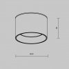 Lampa Sufitowa Tuba Biała LED MAYTONI VEGA C089CL-8W3K-W