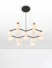 Designerska lampa wisząca nowoczesna art deco szklane klosze kule CAMINOS LE44544 Luces Exlusivas