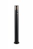 Minimalistyczny Nowoczesny Słupek Ogrodowy Czarny Czuinik Ruchu HOOSIC 422260132 TRIO