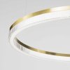 Nowoczesna Lampa Wisząca Mosiądz LED Okrąg CROWN SP D80 314921 IDEAL LUX