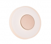 Minimalistyczny szklany kinkiet LED nowoczesny kolor coffee CELESTE 254910165 TRIO