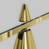 Ścieżka świetlna lampa szynowa stożek LED aluminium mosiądz Keila MAYTONI TR146-1-5W2.7K-BS-DE