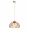 Lampa wisząca kopuła drewniana styl skandynawski minimalistyczna Argon TRE 8633