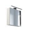 Nowoczesny Kinkiet Ścienny Nad Lustro Chrom IP44 CEZANNE LED CHROME M 3000K 10666 Nowodvorski Lighting