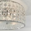 Plafon Sufitowy Kryształowy Glamour Chrom BELFONT 61252 ENDON