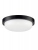 Plafon zewnętrzny LED okrągły czarny minimalistyczny klasyczny IP65 CELVORA LE75260 Luces Exclusivas