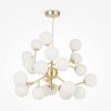 Nowoczesna Designerska Złota Lampa Wisząca Molekularna Szklane Kule DALLAS MOD545PL-24BS MAYTONI