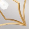 Industrialna geometryczna lampa wisząca Nico Feiss FE-NICO-P-M-CH Oksydowany mosiądz