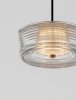 Biało Złota Nowoczesna Lampa Wisząca LED ESPINAR LE44497 Luces Exclusivas