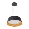 Czarna lampa wisząca FRILL LED 45 cm ST-DL6487-BK Step Into Design