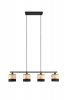 Czarna Nowoczesna Dekoracyjna Lampa Wisząca BOLZANO R31664032 RL