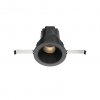 Czarna Oprawka Wpuszczana Maytoni Downlight Wise DL057-7W3K-B