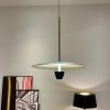 Nowoczesna czarna lampa wisząca ozdobna LED CCT metalowa industrialna minimalistyczna UFO M LP-0408/1P M BK LIGHT PRESTIGE