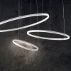 NOWOCZESNA LAMPA WISZĄCA OKRĄG RING LED CZARNA IDEAL LUX 304427 ORACLE SLIM SP D90 ROUND 3000K DALI 