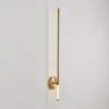 Lampa ścienna kinkiet LED listwa metalowy złoty elegancki klasyczny minimalistyczny uniwersalny FRESCO ST-MD1024M Step Into Design