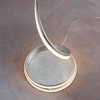 Designerska Lampa Podłogowa Nowoczesna LED Srebrna ARIA 95843 ENDON