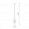 Nowoczesna Lampa Wisząca Drewniana W Stylu Boho DROPS WOOD F 11180 Nowodvorski Lighting