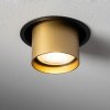 Nowoczesna Oprawa Punktowa Podtynkowa Tuba MONO SLIDE BLACK/GOLD 10800 Nowodvorski Lighting
